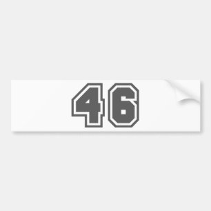 46 BUMPER STICKER