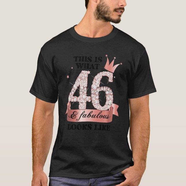 46 & Fabulous I Rose And White Party Group Candid  T-Shirt (Front)