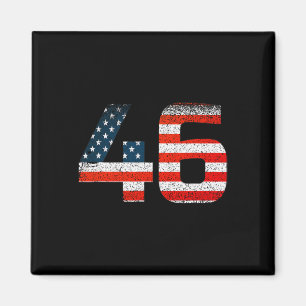 46 Joe Biden 46th President 2020 American Flag Magnet