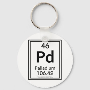 46 Palladium Key Ring