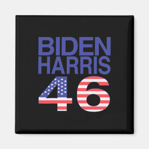 46 Usa Flag - Biden Harris 46th President - Patrio Magnet