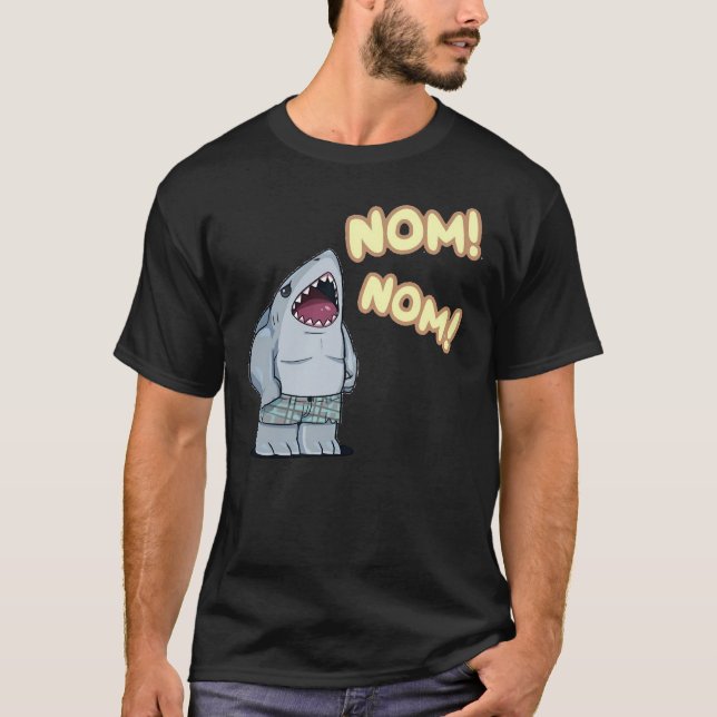 46nom nom king shark Essential  T-Shirt (Front)