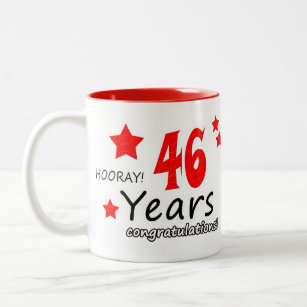 46 Year Anniversary  Gifts on Zazzle AU