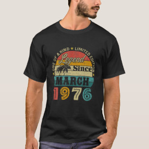 46Th Birthday 46 Years Old Gifts Legend Since Marc T-Shirt