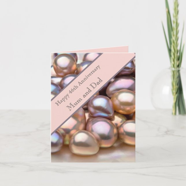 46th Wedding Anniversary Card (Front)