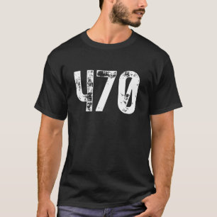 470 Area Code Atlanta GA Mobile Telephone Area Cod T-Shirt