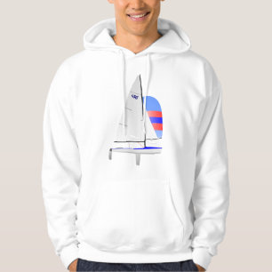 470 Racing Sailboat onedesign Olympic Class Hoodie