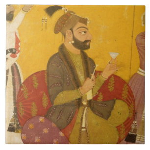 47.110/359 Gosain Narayan takes poison in the pres Ceramic Tile