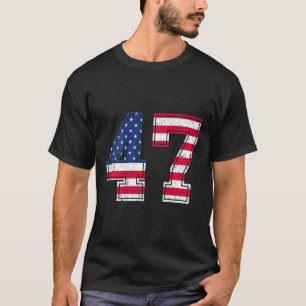47 Birthday Shirt Usa Flag Sports Team Jersey Ck N