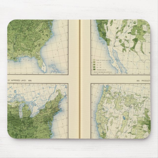 47 Corn 1890 Mouse Pad (Front)