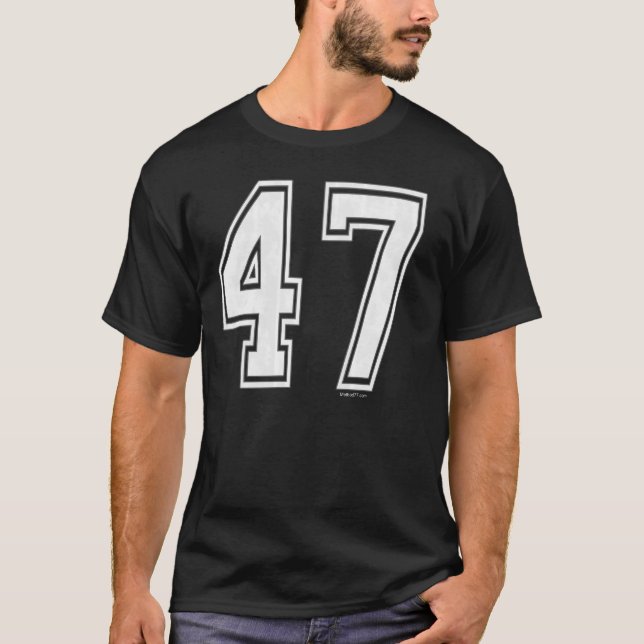 47 Custom Jersey T-Shirt (Front)