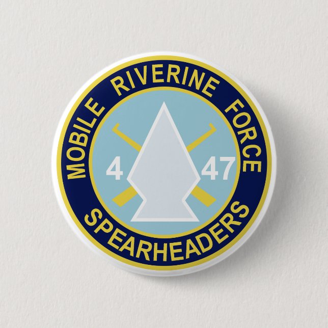 47 Infantry Regiment Military Patch 6 Cm Round Badge (Front)