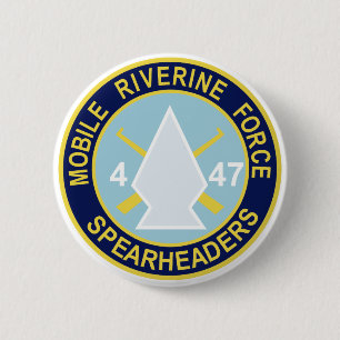 47 Infantry Regiment Military Patch 6 Cm Round Badge