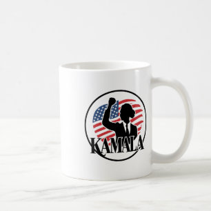 47 Kamala Harris Usa Flag 2024 Vintage Coffee Mug