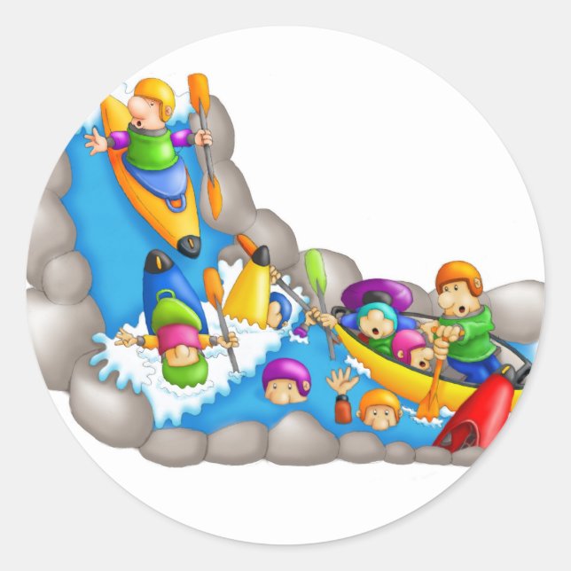 47_liffey2 classic round sticker (Front)