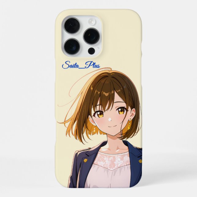 47_Plus – Anime Character Series iPhone Case (Back)