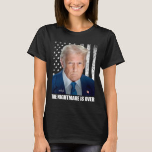 47 President Donald Trump The Scary Night Is Over  T-Shirt