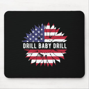 47 Trump Drill Baby Drill Inauguration Usa America Mouse Pad