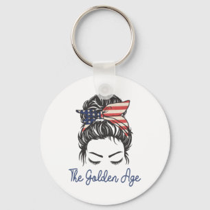 47 Trump Golden Age Inauguration Usa America Patri Key Ring