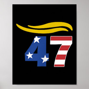 47 Trump Hair _1  Poster