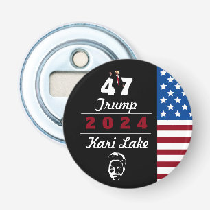 47 Trump Kari Lake 2024 Bottle Opener