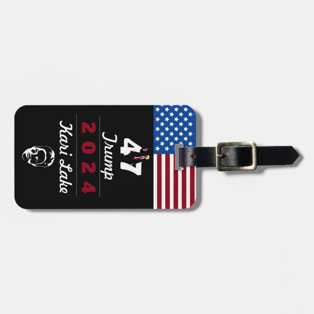 47 Trump Kari Lake 2024 Luggage Tag (Front Horizontal)