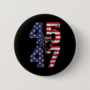 47 We The People 2024 Stand With American Flag 1 6 Cm Round Badge