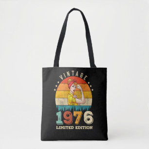 47 Year Old 1976 Vintage Women 47th Birthday Gift Tote Bag