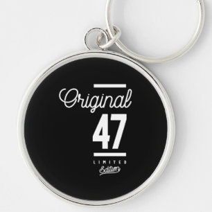 47 Years Old - 47th Birthday Funny Gift Key Ring