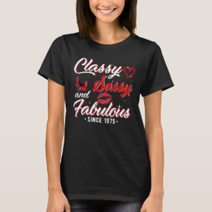 47th Birthday High Heels Classy Sassy Fabulous Sin T-Shirt