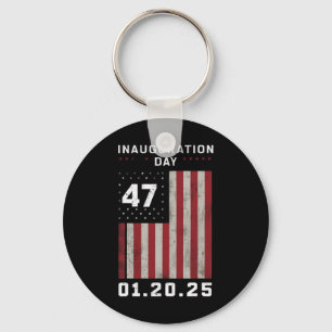 47th President Donald Trump Inauguration 2025 Trum Key Ring