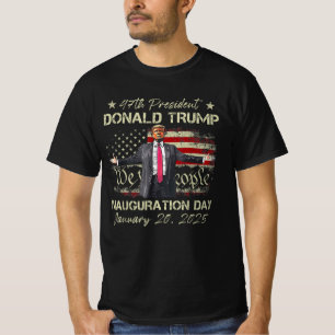 47th President Donald Trump Inauguration Day 2025 T-Shirt