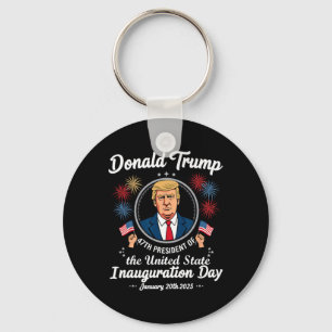 47th President Donald Trump Inauguration Day 4  Key Ring