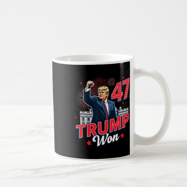 47th President Donald Trump Inauguration Day 5  Coffee Mug (Right)