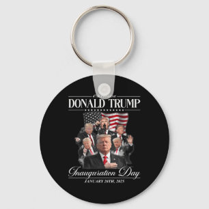 47th President Donald Trump Inauguration Day Jan 2 Key Ring