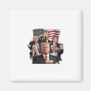 47th President Donald Trump Inauguration Day Jan 2 Magnet