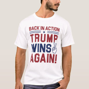 47th President Donald Trump JD Vance We Won T-Shirt
