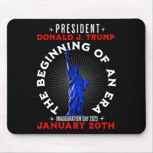 47th Usa President Trump Inauguration Day 2025 Rep Mouse Pad