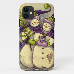 4882 Snowmen Christmas iPhone 11 Case