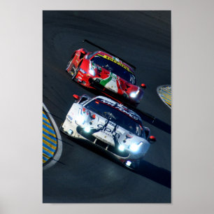 488 GTE EVO 24 Hours of Le Mans 2022 Poster