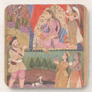 48.6/2 folio 138 Farhad recounts his adventures to Coaster