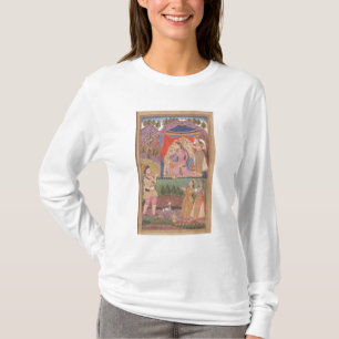 48.6/2 folio 138 Farhad recounts his adventures to T-Shirt