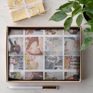 48 Photo Collage Template Make Your Own Fun Tissue Paper