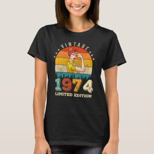 48 Year Old 1974 Vintage 48th Birthday Gifts women T-Shirt