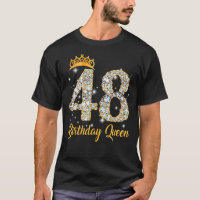 48 Year Old Its My 48th Birthday Queen Diamond Hee