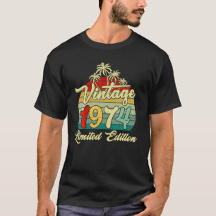 48 Years Old Vintage 1974 48Th Birthday Party Men T-Shirt