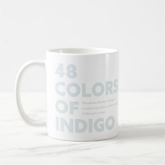 48COLORS OF INDIGO COFFEE MUG
