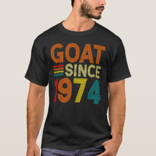 48th Birthday 48 Years Old Goat Since 1974 1 T-Shirt
