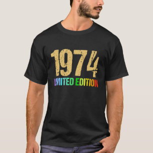 48th Birthday Ladies Mens 48 Years 1974     T-Shirt