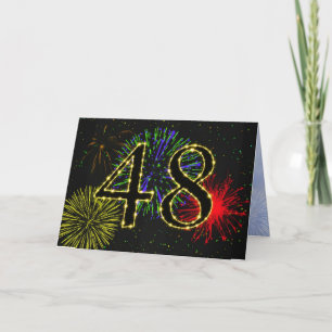48th Birthday Party Invitation